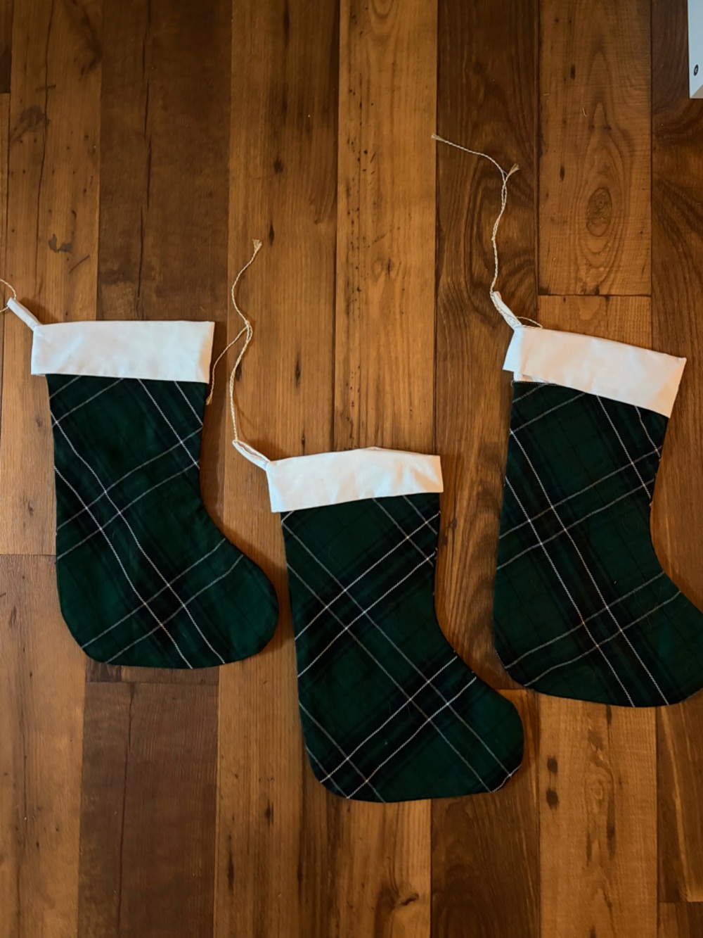 MacLean Hunting Tartan Modern Christmas Stockings Set of 3